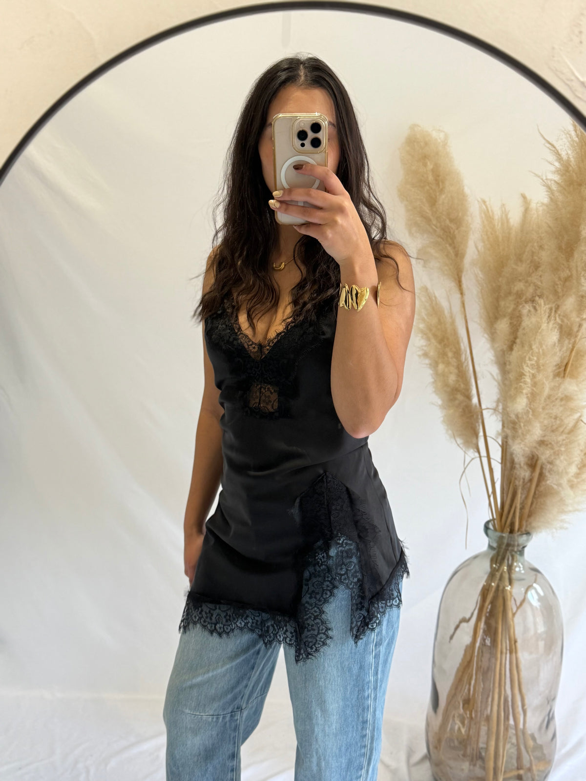 Top noir dentelle - Iruis