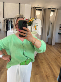 Gilet vert pomme GT - Aurel