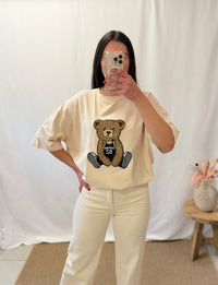 Tee shirt beige - Ourson