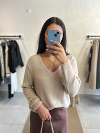 Pull Taupe - Nina