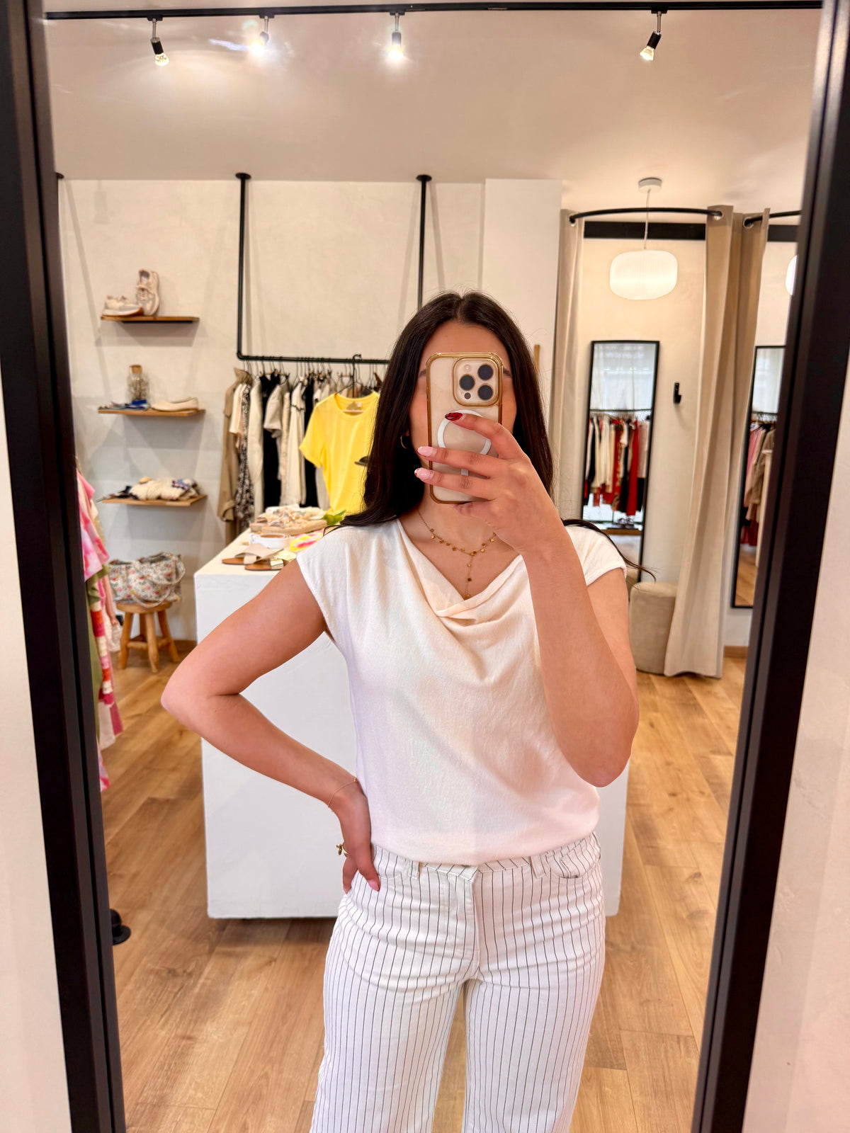 Haut beige - Emma