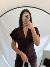 Robe choco paillettes - Aude