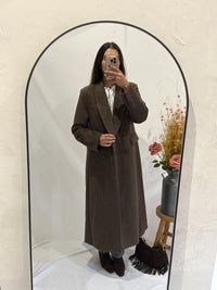 Manteau long choco - Polio