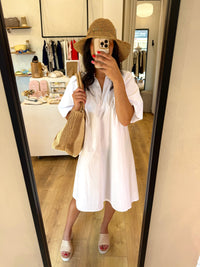 Robe courte blanc - Agatha