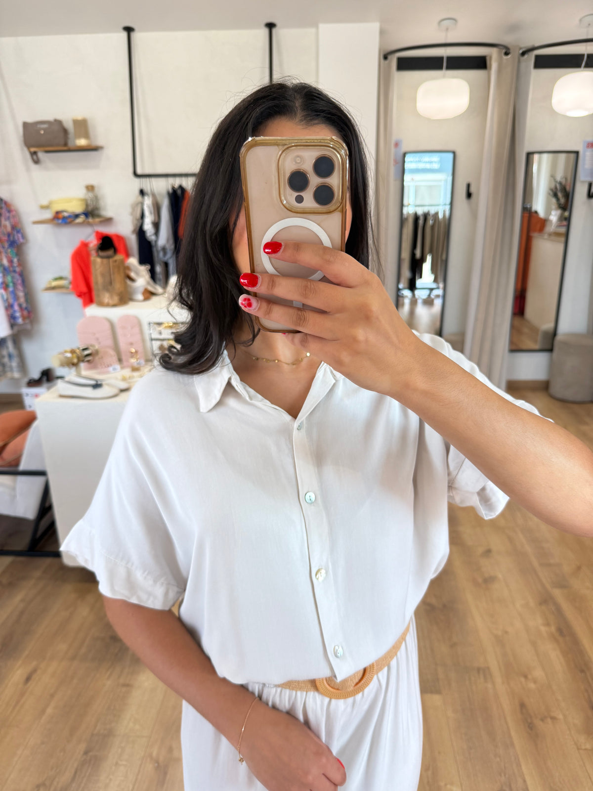 Blouse beige - urina