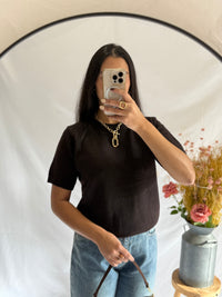 Pull sans manche marron - Mario