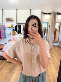 Blouse Camel - Émilie