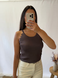 Top marron - Mel