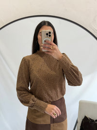 Blouse choco - Laura