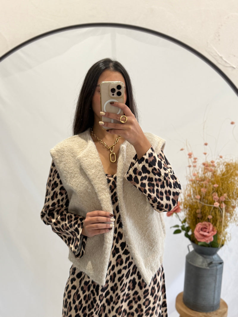 Gilet beige - ASTHER