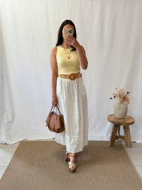 Top jaune - Celia