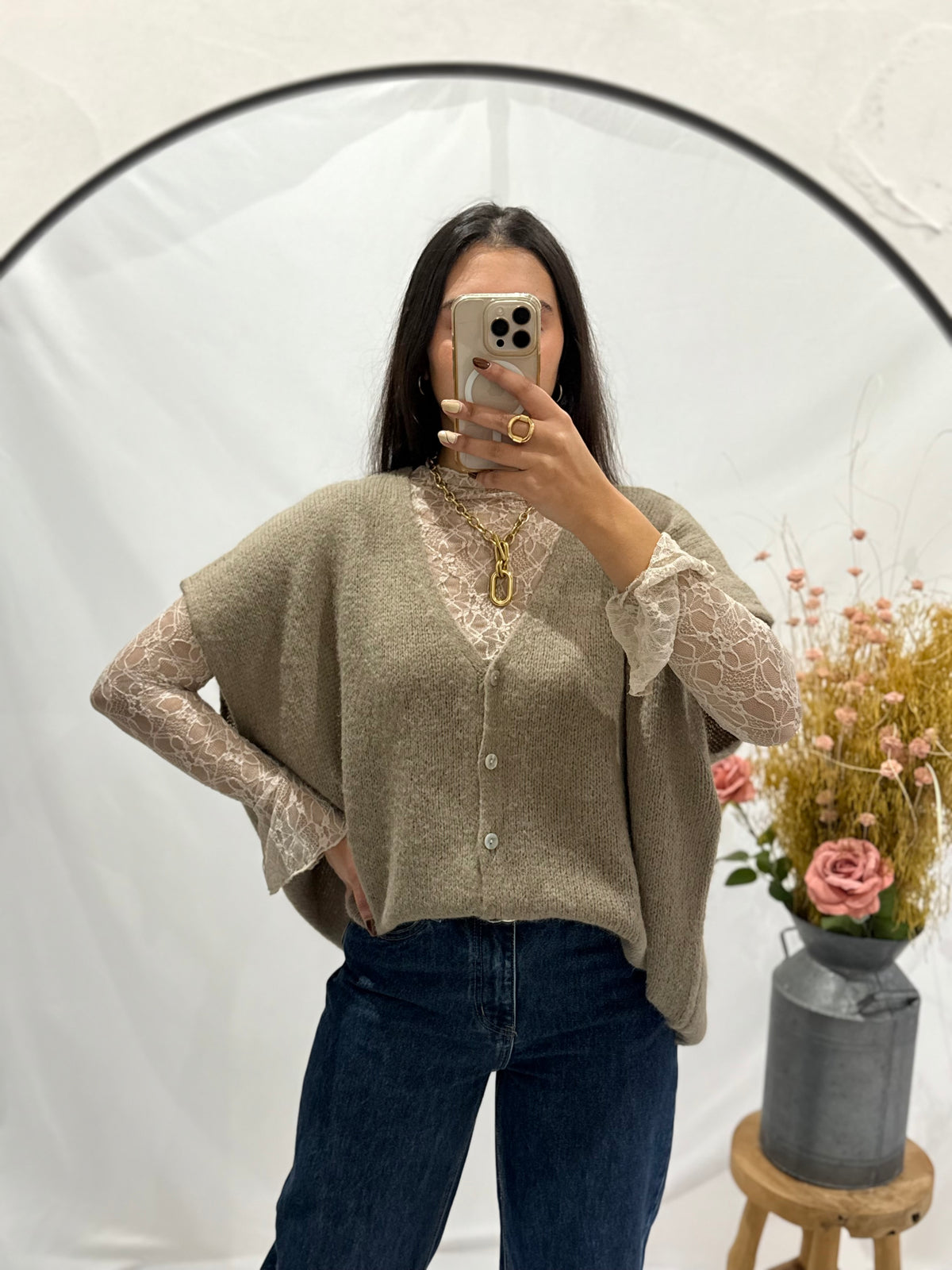 Gilet champagne - Josepa