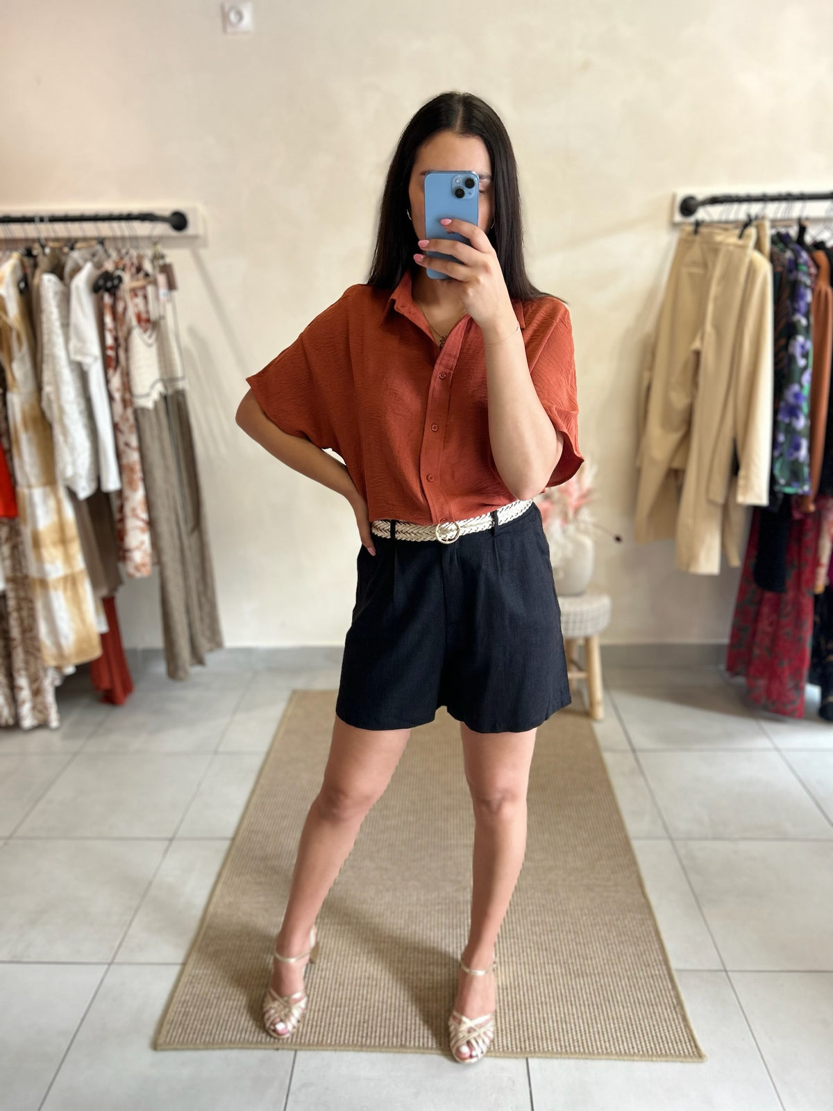 Blouse Terracota - Risa