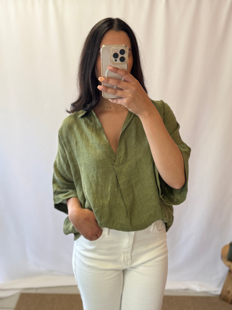 Blouse lin - Cappero