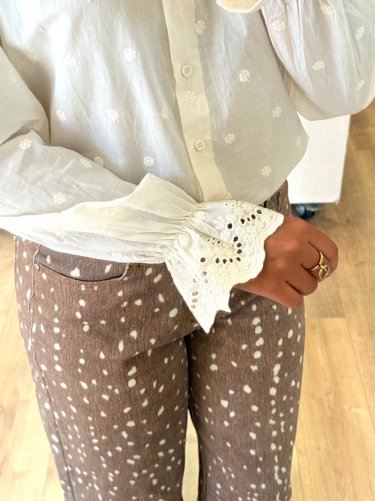 Blouse beige - Zoe