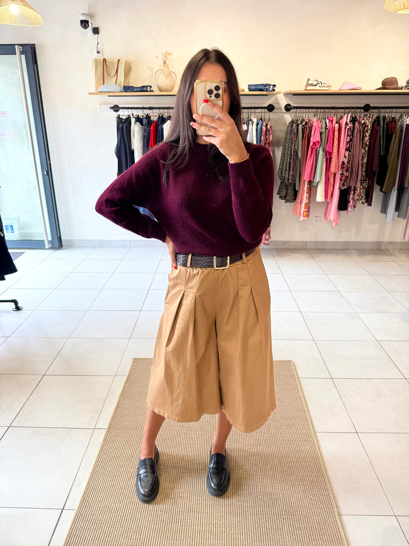 Pantalon court Camel - Lény