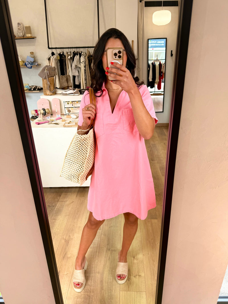 Robe rose - Elisa