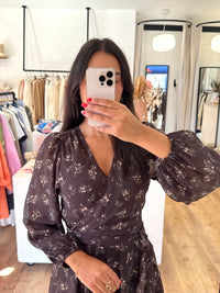 Robe motifs choco - jade