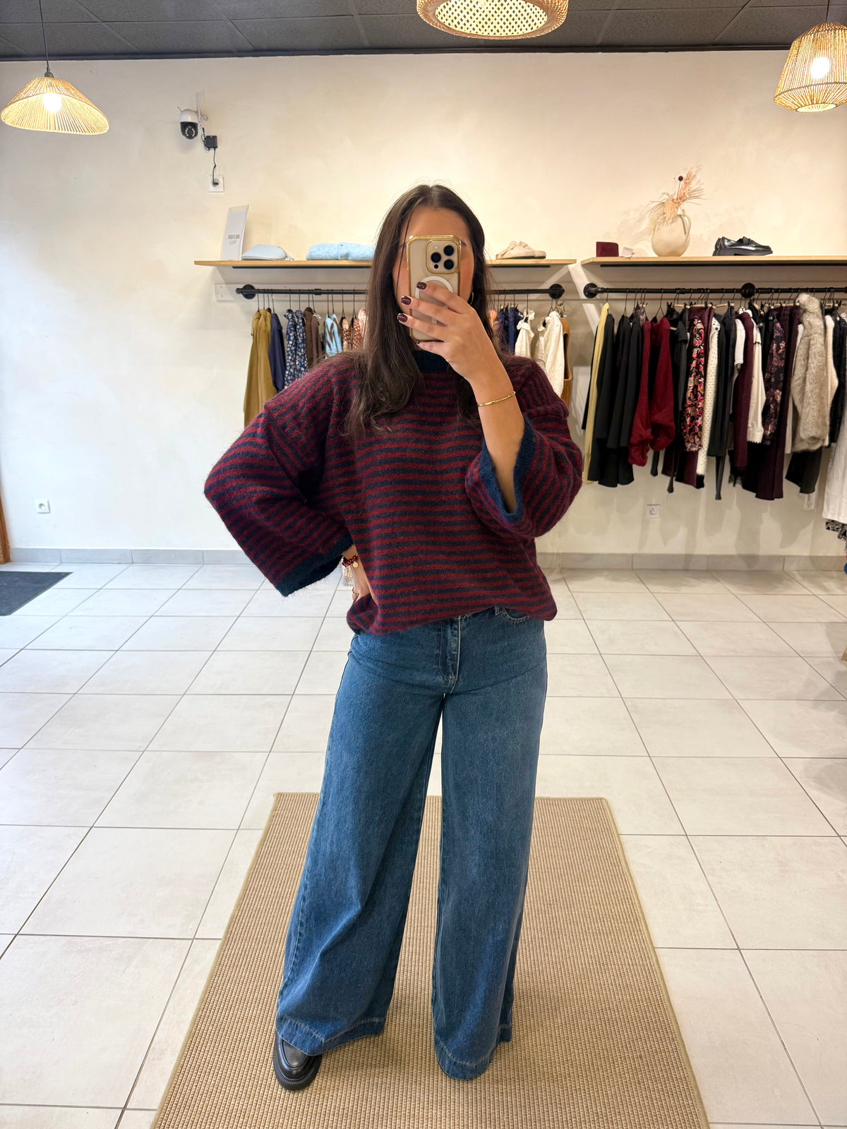Pull marine rayures - Eva