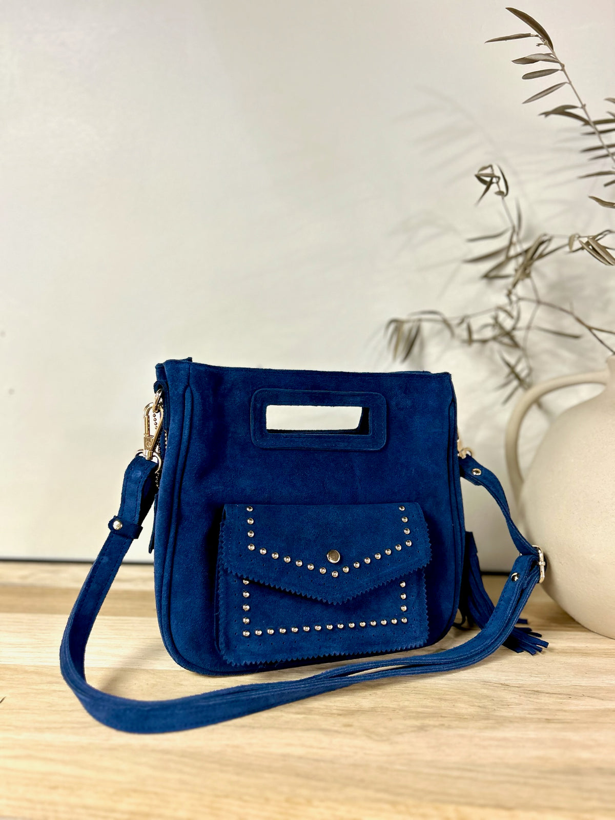 Sac avec pochette Bleu - Lora