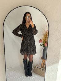 Robe courte noir - Alma