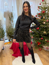 Short noir doré - Olis