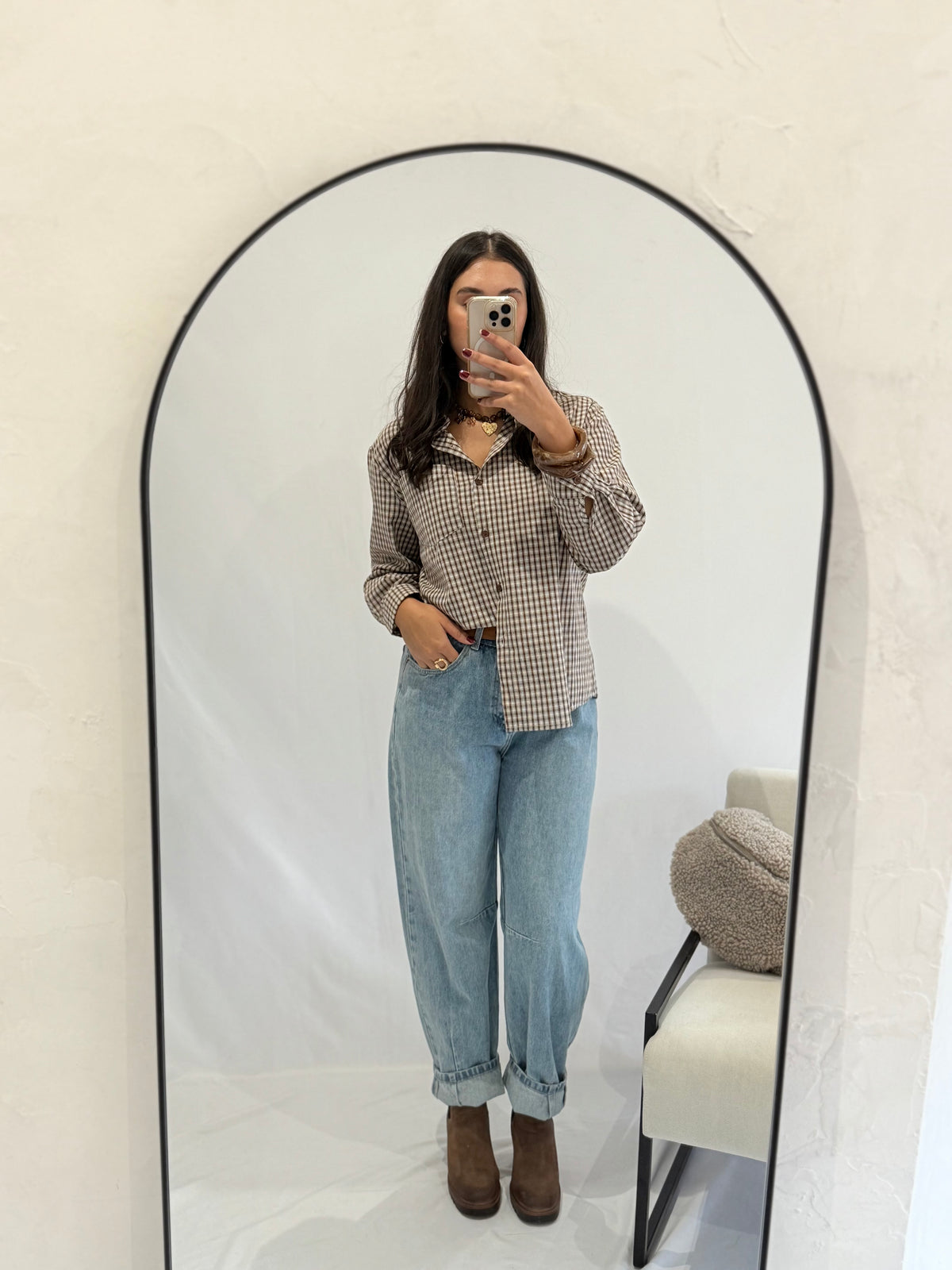 Chemise rayure choco - Ipa