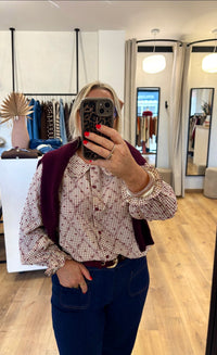 Blouse bordeaux GT - Liv