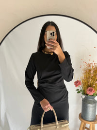 Robe long noir - Romy