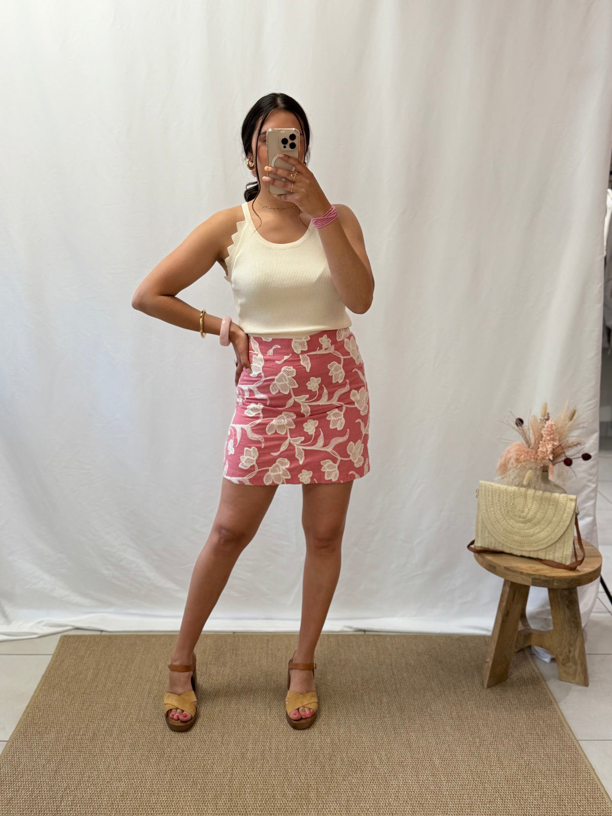 Top beige  - Mel