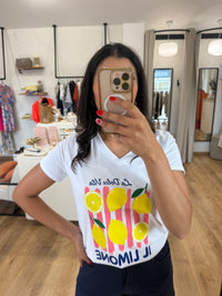 Teeshirt jaune - citron