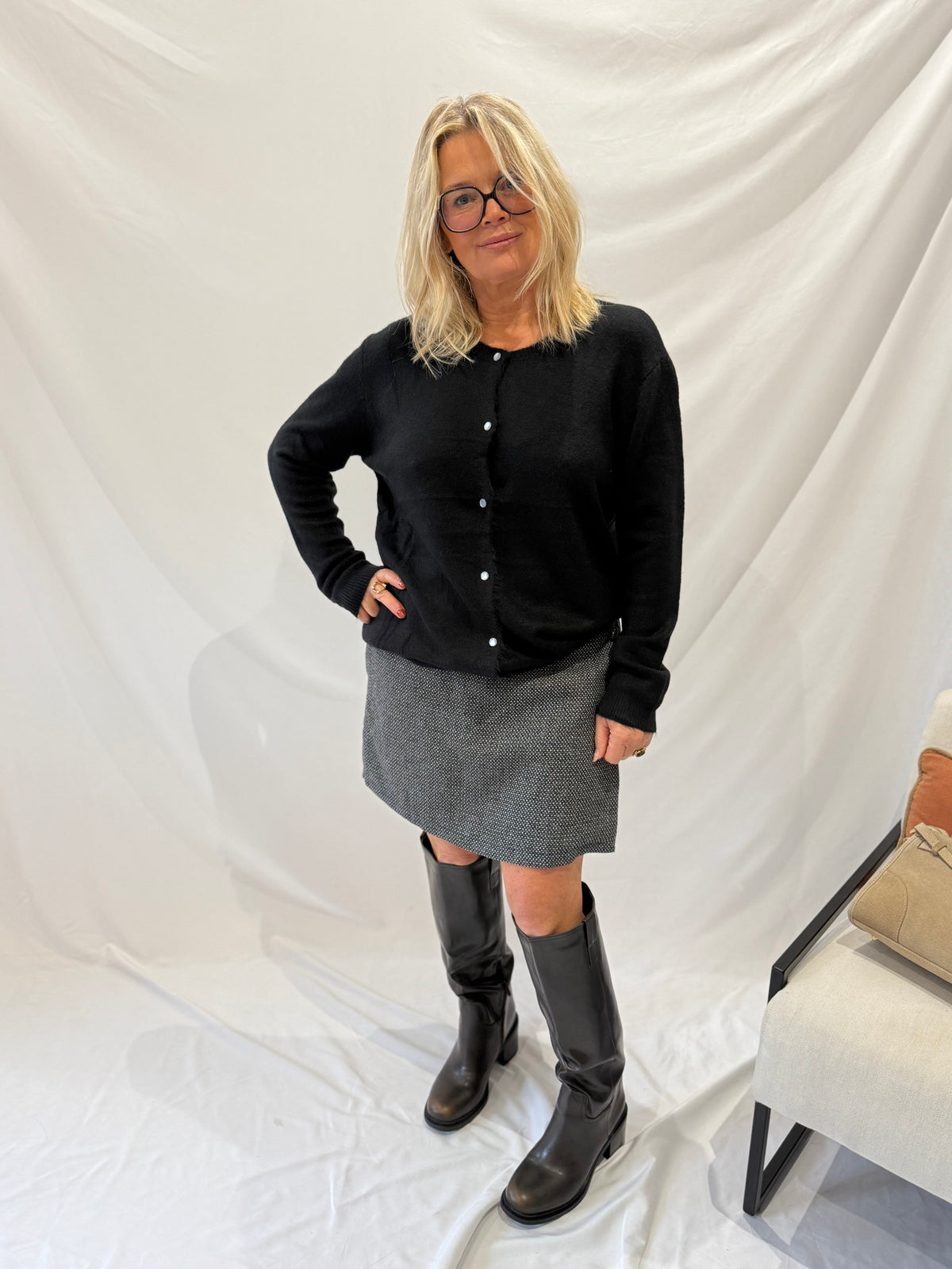 Gilet noir GT - Lena