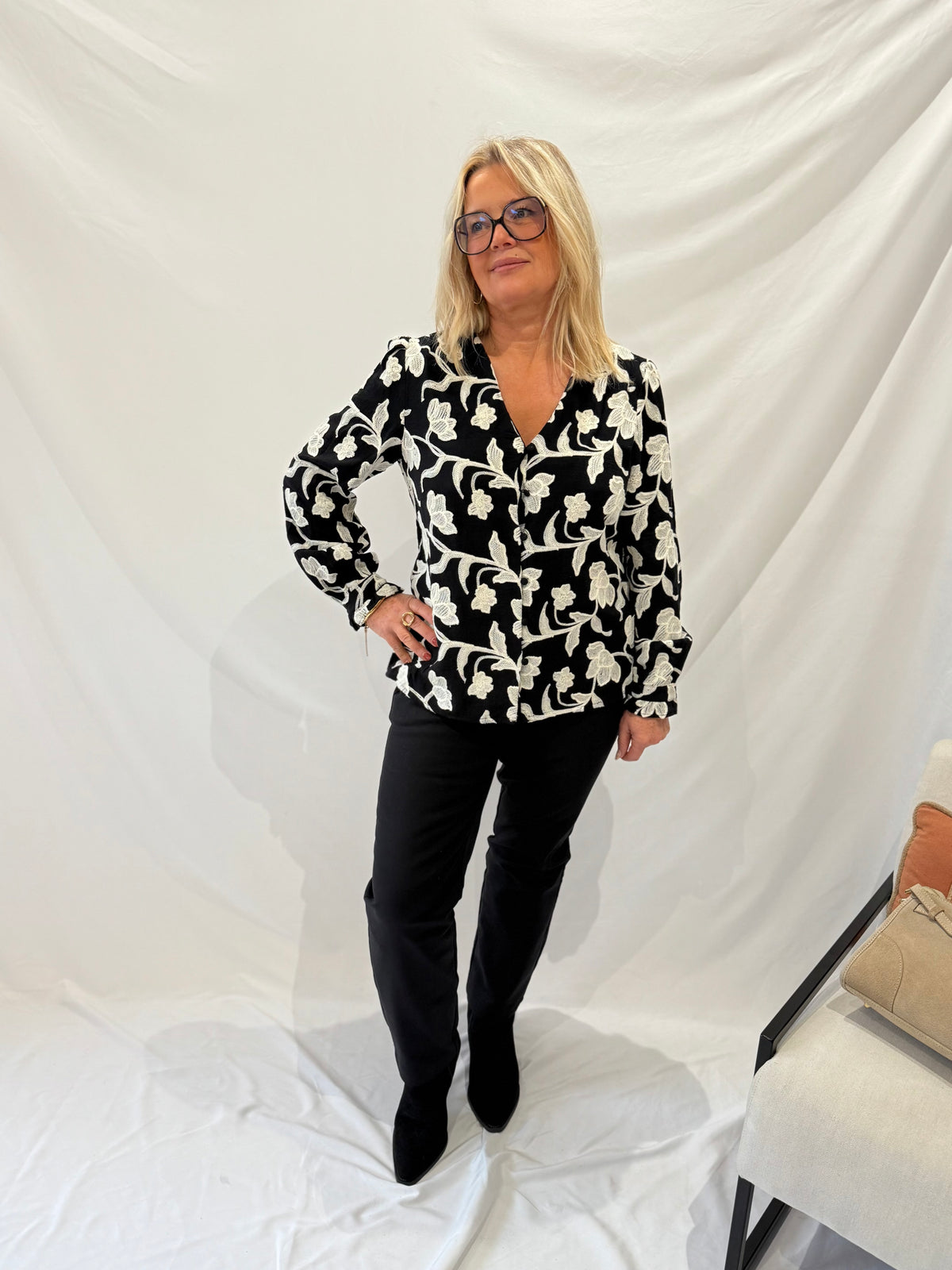 Blouse noir GT - suzie