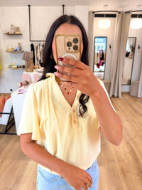 Blouse Jaune- Lena