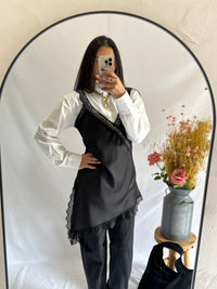 Robe noir dentelle - Iruis