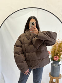 Doudoune marron - Joséphine