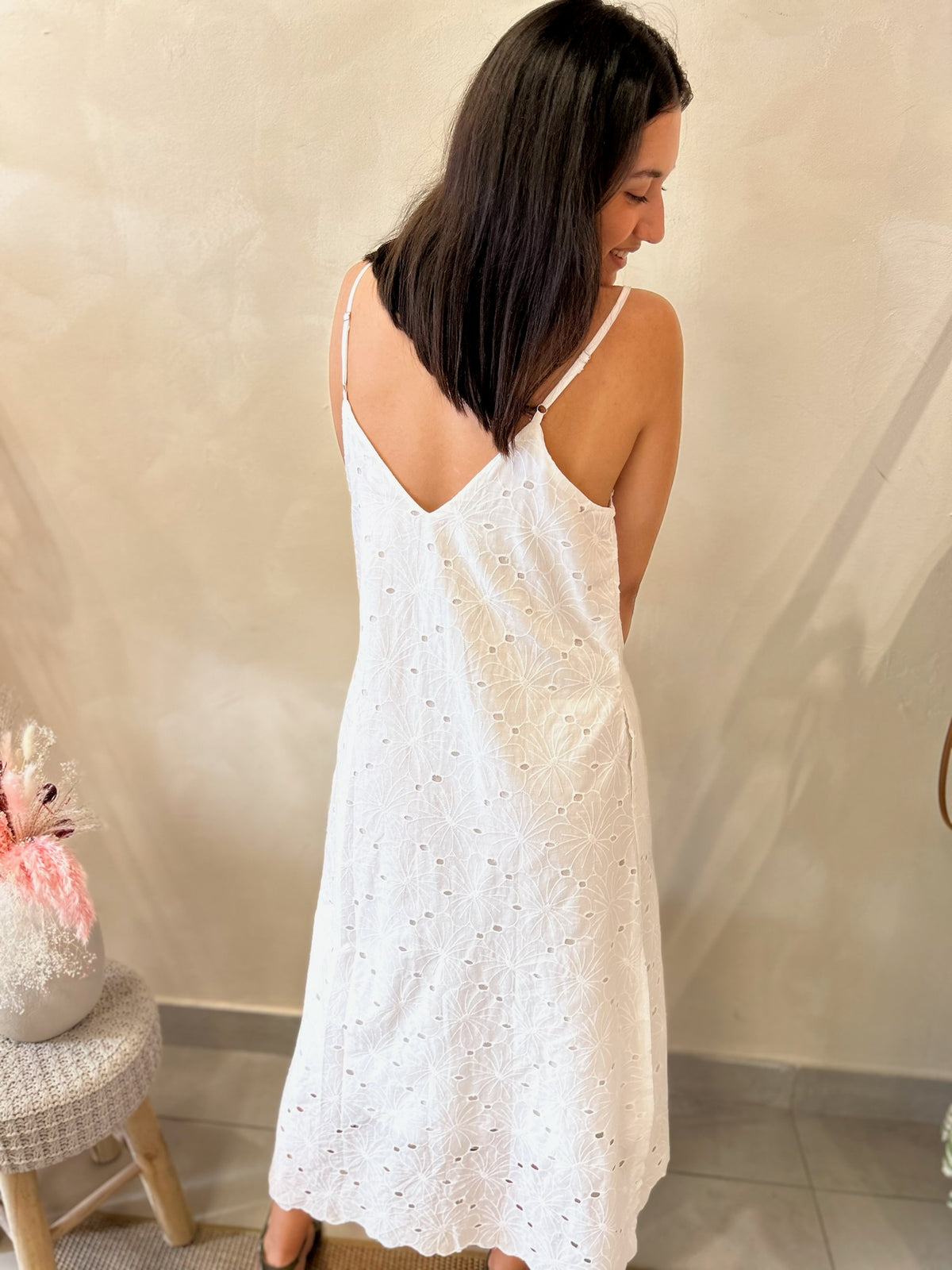 Robe longue Blanc - Elosa