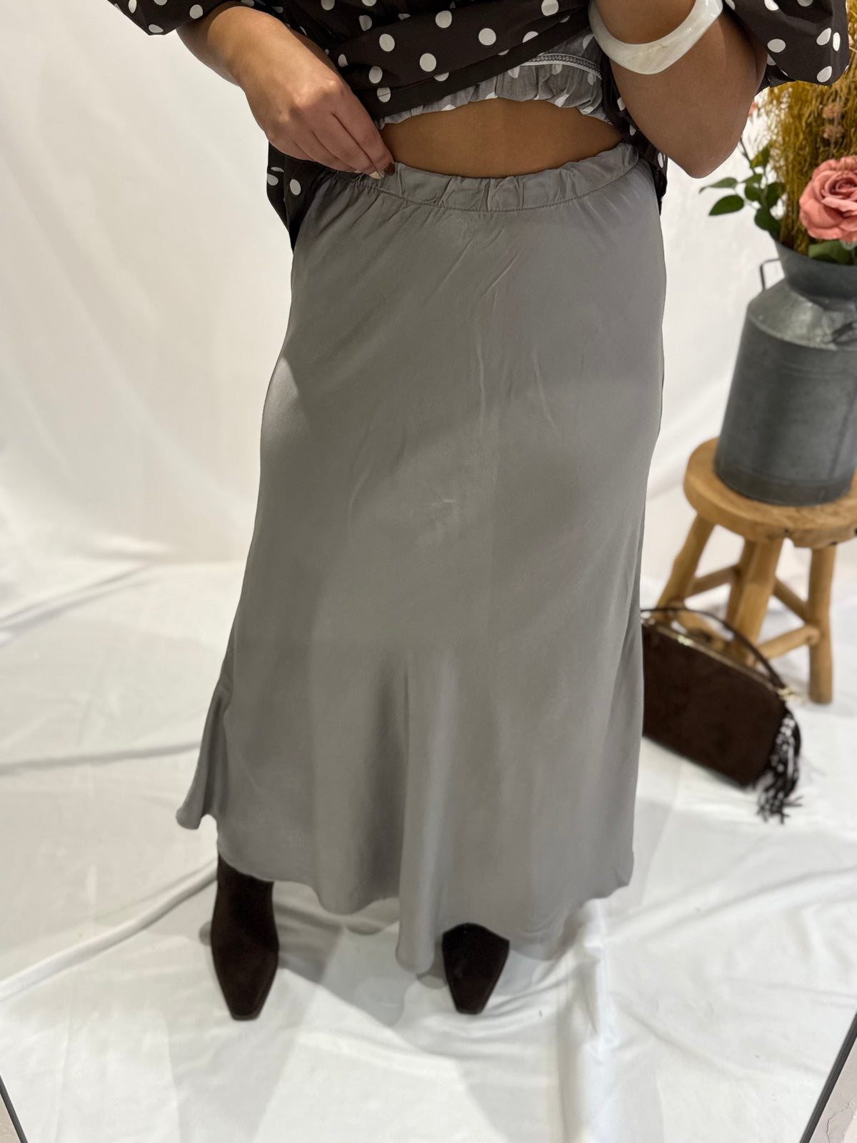 Jupe fluide champagne - Iris