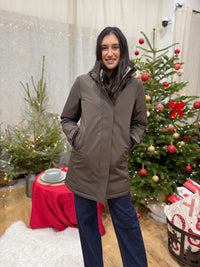 Parka choco fourre - Astrid