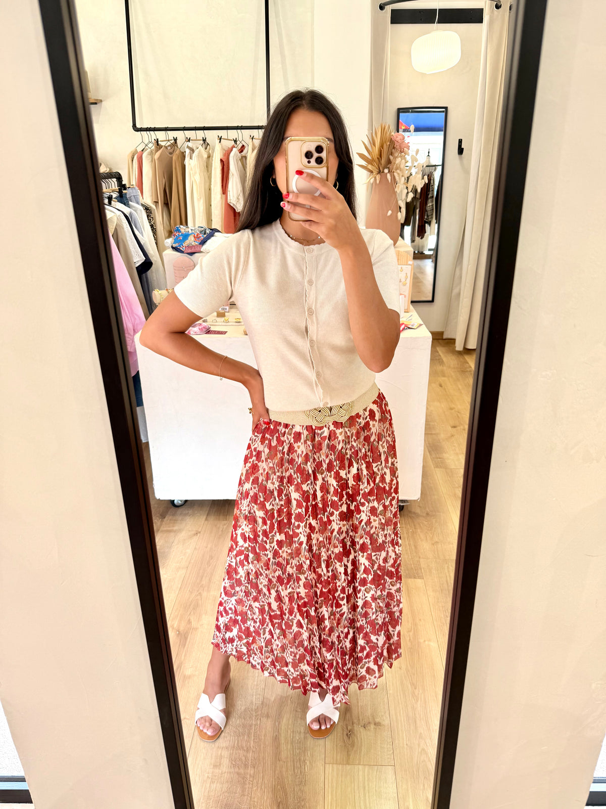 Haut beige - Astrid