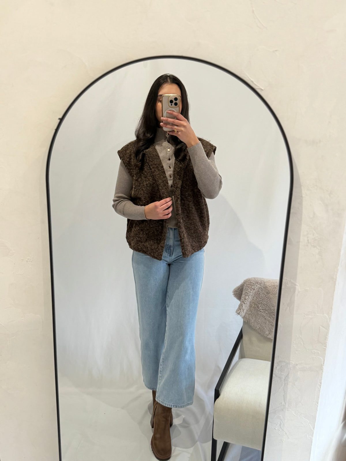 Gilet choco - ASTHER