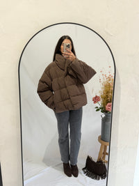 Doudoune marron - Joséphine