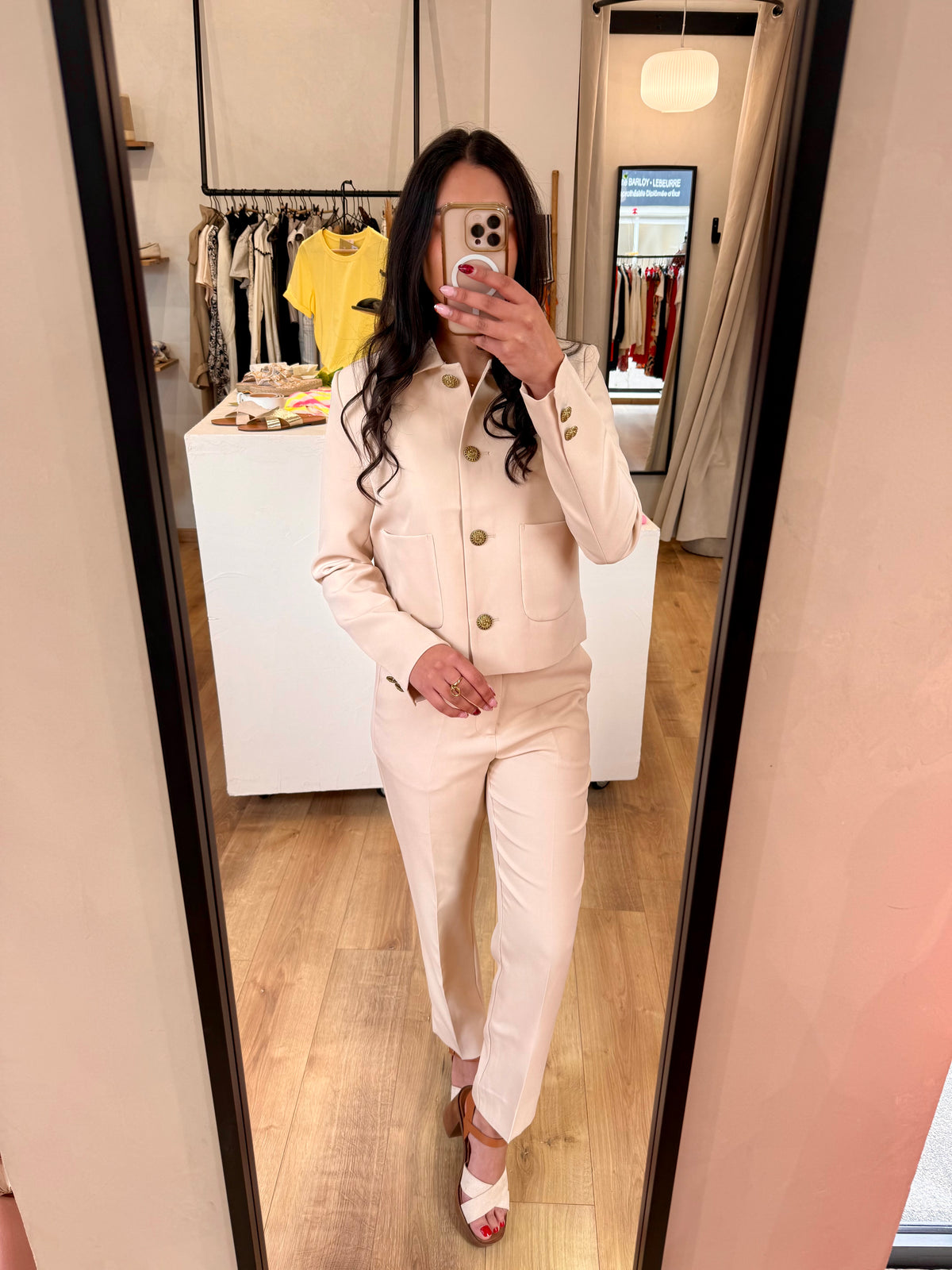 Veste beige - Huja