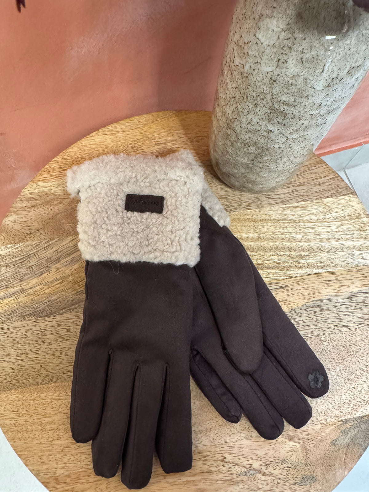 Gant daim / moumoute - Nany