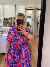 Robe Motifs Bleu GT - Hugo