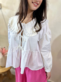 Blouse noeud blanc - Neo