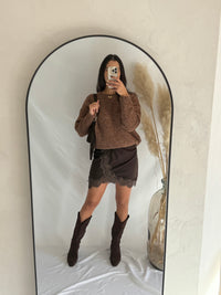 Jupe choco dentelle - Iruis