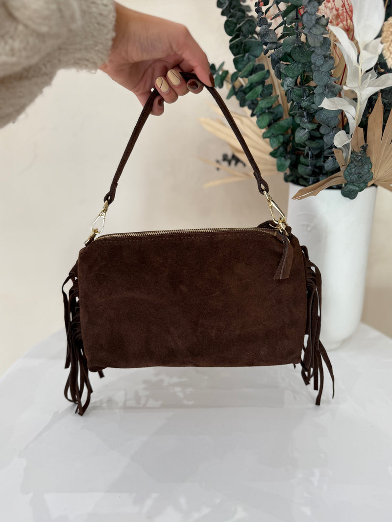 Sac en cuir marron - Aude