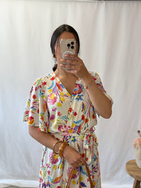 Robe longue motifs - Alida