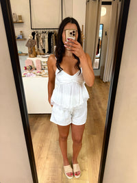 Ensemble dentelle blanc - Ethan